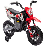 12V Kids Electric Dirt Bike With Training Wheels - Omega Lifestyles