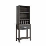 Wine Bar Cabinet Kitchen Storage Cabinet With Drawer - Omega Lifestyles