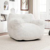 High-Density Foam Teddy Bean Bag Chair Sofa - Omega Lifestyles