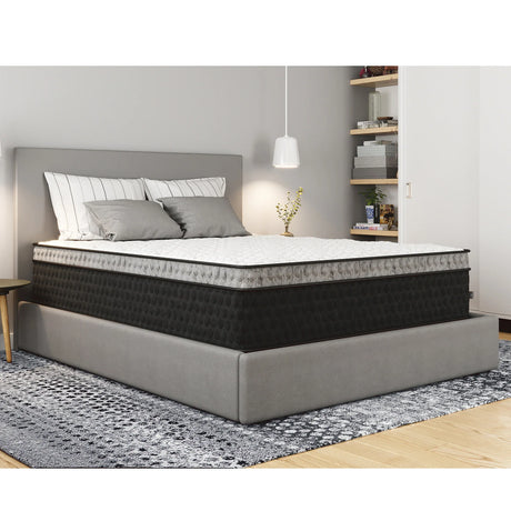 Medium 14-Inch Copper Cooling Hybrid King Mattress - Omega Lifestyles