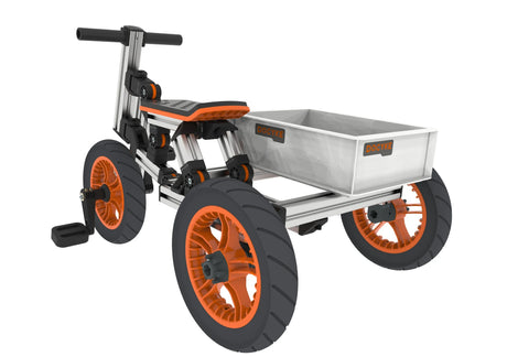 Buildable Kids Aluminum Go Kart Kit With Modular Design - Omega Lifestyles