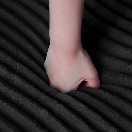 Modular Plush Corduroy Sectional Sofa With Chaise - Omega Lifestyles