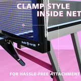 Foldable Portable 8x4 Ft Indoor Outdoor Table Tennis Table - Omega Lifestyles