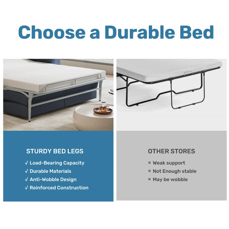 Full Size Sleeper Sofa With Memory Foam Mattress - Omega Lifestyles