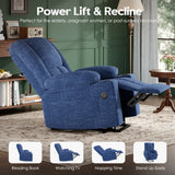 Power Lift Massage Heat Recliner Chair With USB Ports - Omega Lifestyles