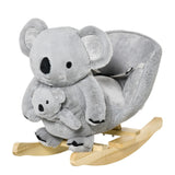 Kids Koala Ride-On Rocking Horse With Realistic Sounds - Omega Lifestyles
