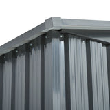 Heavy-Duty Galvanized Steel 6x8ft Outdoor Storage Shed - Omega Lifestyles