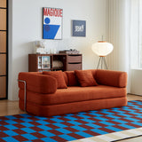 Modern Convertible Corduroy Floor Couch Sofa Bed