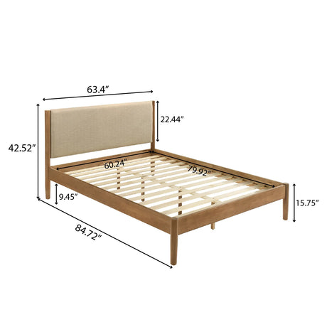 Vichy 5-Piece Queen Rubberwood Bedroom Set - Omega Lifestyles