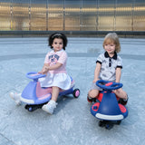 12V Kids Electric Ride-On Wiggle Car With Bluetooth Lights - Omega Lifestyles