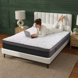 Medium 10-Inch Cooling Gel Memory Foam Full Mattress - Omega Lifestyles