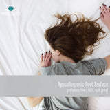 Full Cooling Waterproof Polyester Mattress Protector Full - Omega Lifestyles