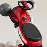 12V Kids Electric Wiggle Car With Bluetooth Lights - Omega Lifestyles