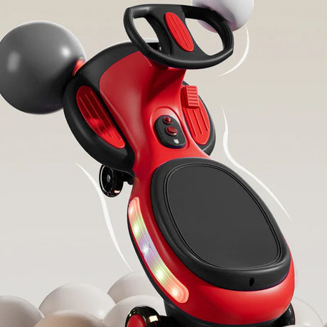 12V Kids Electric Wiggle Car With Bluetooth Lights - Omega Lifestyles