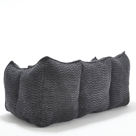 Dual Chenille Bean Bag Chair With High Resilience Foam - Omega Lifestyles