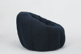 Plush Teddy Fabric Ergonomic Foam Filled Bean Bag Chair - Omega Lifestyles