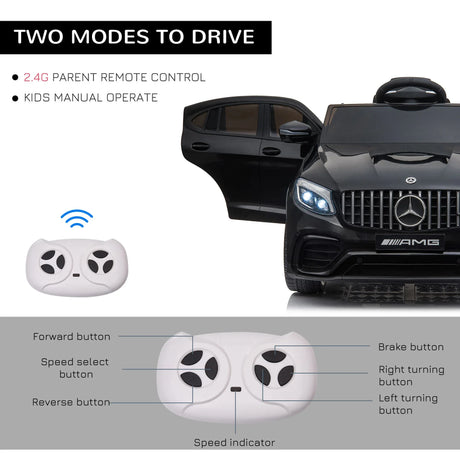 Electric Mercedes Benz AMG Toddler Ride-On Car With Remote - Omega Lifestyles