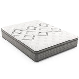 Medium 12-Inch Cooling Copper Hybrid Euro-Top King Mattress - Omega Lifestyles