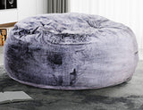 Modern Soft Memory Foam Round Bean Bag Chair - Omega Lifestyles