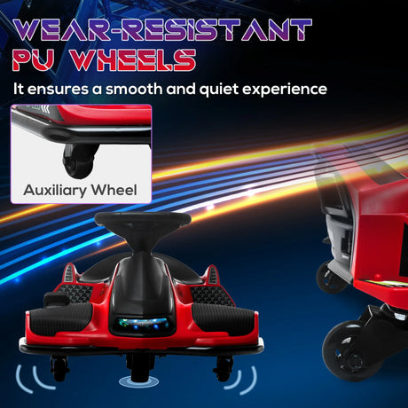 Electric Drift Go Kart With Music And Colorful Lights - Omega Lifestyles