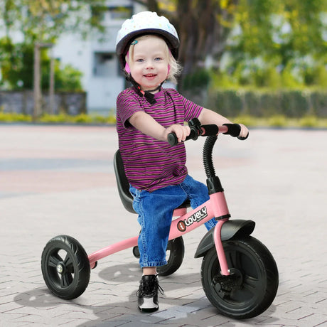 3-Wheel Toddler Ride-On Tricycle With Bell Indoor Outdoor - Omega Lifestyles