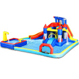 10-Inch Multicolor Oxford Fabric Inflatable Water Park Playground - Omega Lifestyles