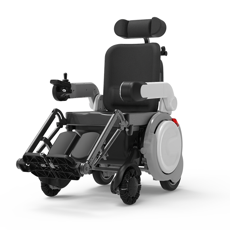 Foldable Electric Wheelchair With Zero Gravity Rehabilitation