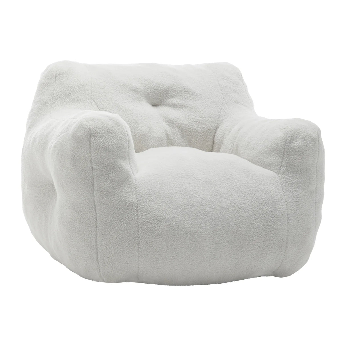 High-Density Foam Teddy Bean Bag Chair Sofa - Omega Lifestyles