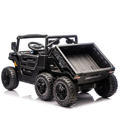 24V 4WD Six-Wheel Electric Ride On Dump Truck for Kids - Omega Lifestyles
