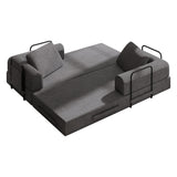 Convertible Corduroy Foldable Sofa Bed With Mattress - Omega Lifestyles