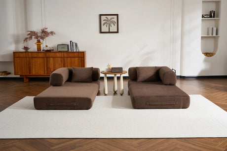 Convertible Corduroy 4-in-1 Sleeper Sofa Bed - Omega Lifestyles