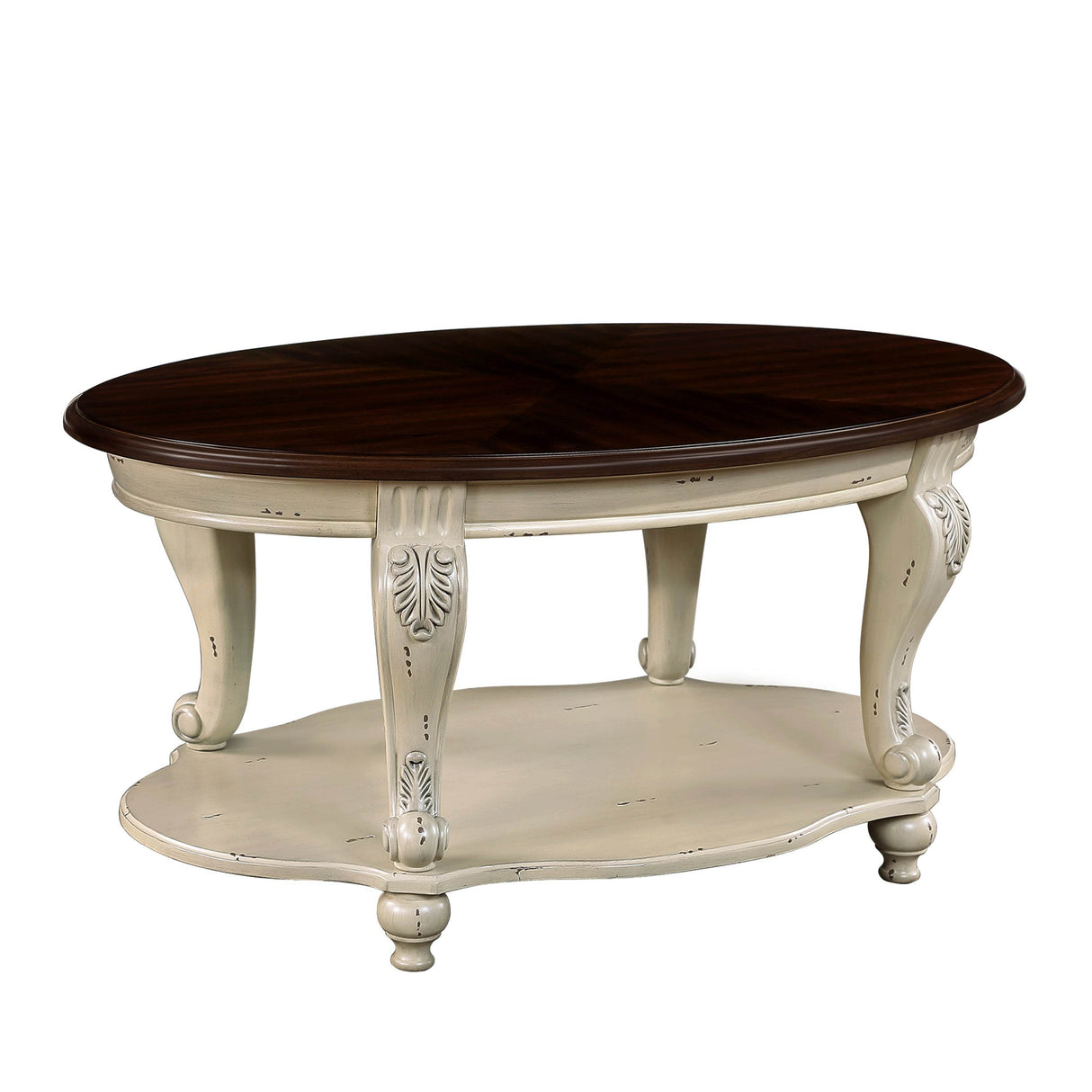 3-Piece American Style Solid Wood Coffee Table Set - Sleep Galleria