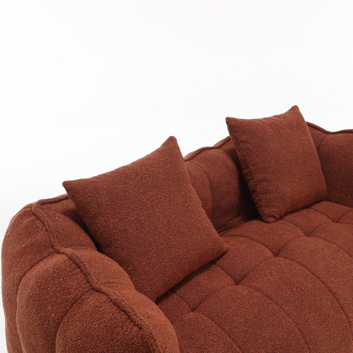 Cozy Chenille Bean Bag Chair With Foam Core - Omega Lifestyles