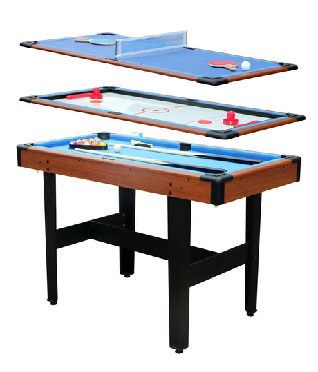 3-in-1 Multi Game Table Billiards Pool Table - Omega Lifestyles