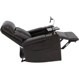 Electric Power Recliner Chair With Storage Cupholders Tray - Omega Lifestyles