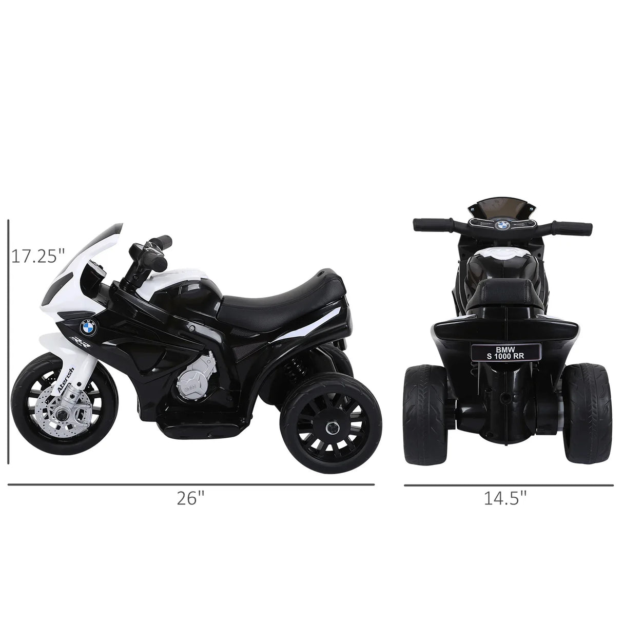 Licensed BMW 6V Toddler 3-Wheel Electric Motorcycle - Omega Lifestyles