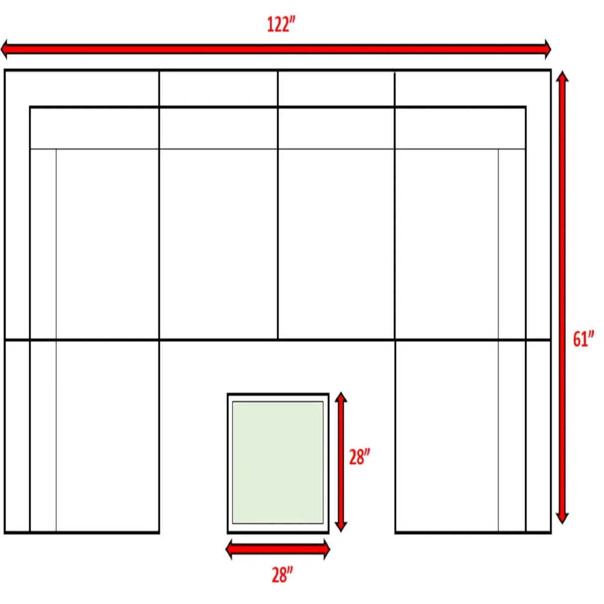 All-Weather Wicker 6-Person Sectional Seating Set With Cushions - Omega Lifestyles