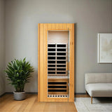 Hemlock One-Person Far Infrared Indoor Sauna Room - Omega Lifestyles