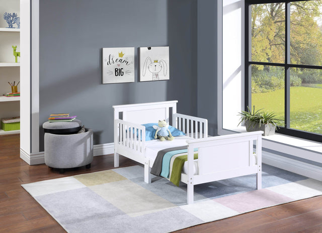 Connelly Solid Wood Reversible Panel Toddler Bed - Omega Lifestyles