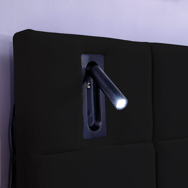 King Velvet Upholstered Hydraulic Storage Platform Bed Frame - Omega Lifestyles