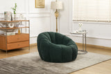 Plush Teddy Fabric Foam Filled Bean Bag Chair - Omega Lifestyles