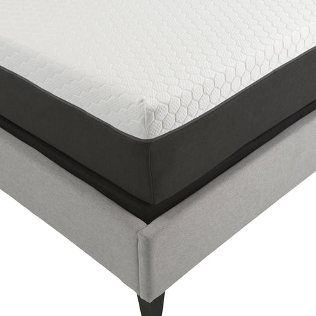 Medium 12-Inch Zoned Gel Swirl Memory Foam Split King Mattress - Omega Lifestyles