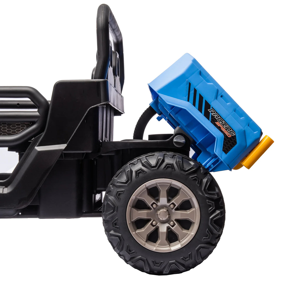 24V Two-Seater Electric Ride On Dump Truck Vehicle - Omega Lifestyles