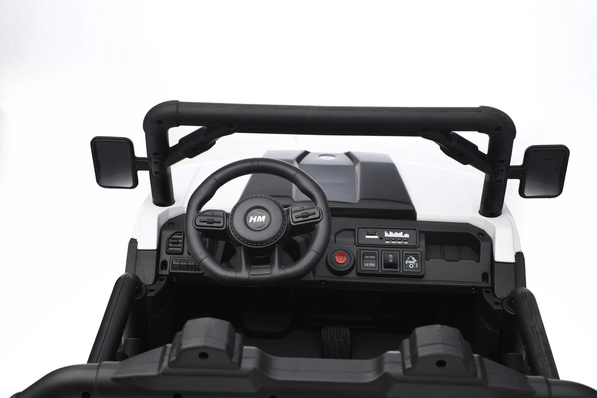 24V 2-Seater 4WD Electric Ride On Dump Truck with Remote - Omega Lifestyles