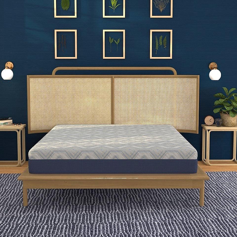 Medium 12-Inch Isotonic Memory Foam Hybrid King Mattress - Omega Lifestyles