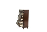 Traditional Antique Cherry Walnut Chest Of Drawers Furniture - Omega Lifestyles