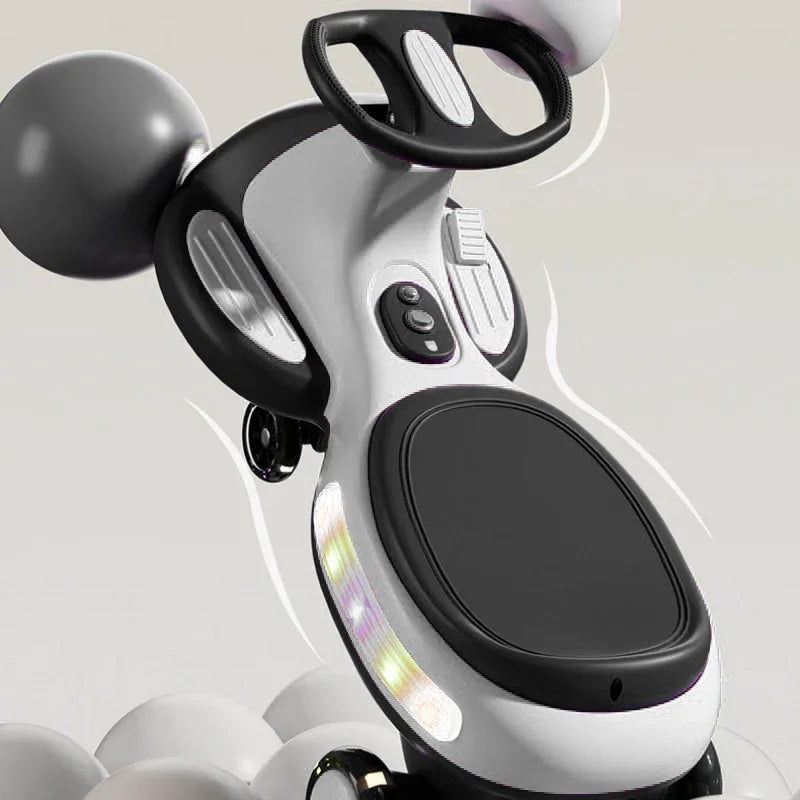 Kids Electric 12V Rechargeable Wiggle Ride On Car - Omega Lifestyles