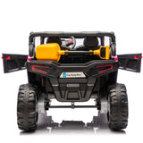 24V Dual-Seat Kids Ride-On UTV With Remote Control - Omega Lifestyles