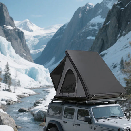 Aluminium Alloy Roof Top Tent With Tri-Color LED Light - Omega Lifestyles