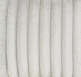 Memory Foam Plush Minky Grey Polyester Lounger 40-Inch - Omega Lifestyles